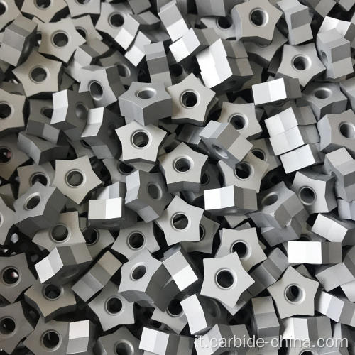 Inserti di taglio in pietra in marmo a forma di stella